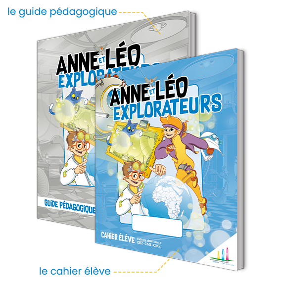 Guide pédagogique et journal élève Anne et Léo  